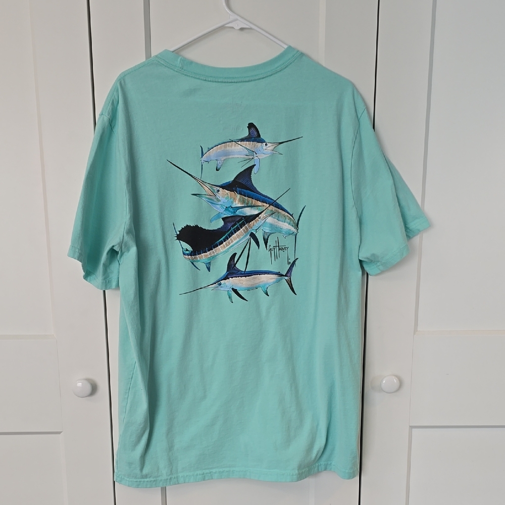 Guy Harvey Mint Green Tee